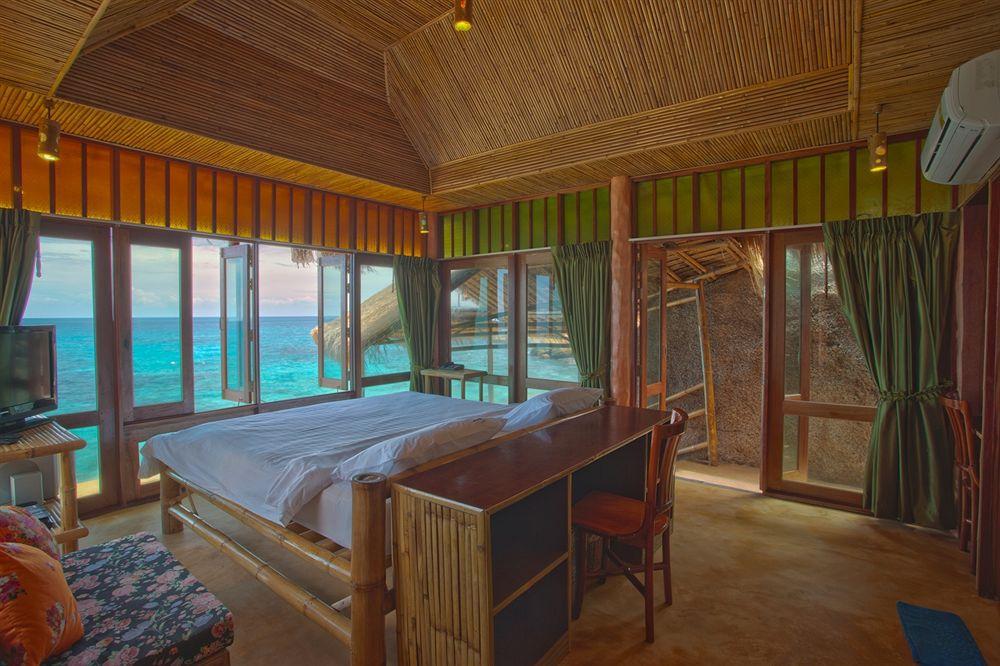 Отель Koh Tao Bamboo Huts Экстерьер фото
