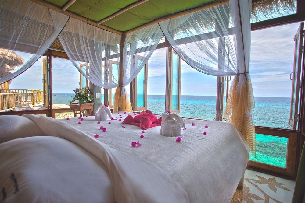Отель Koh Tao Bamboo Huts Экстерьер фото
