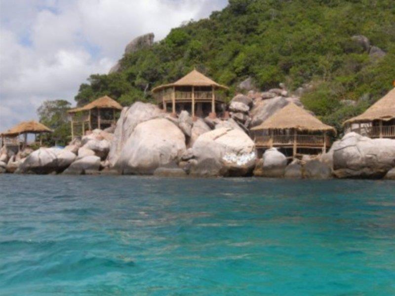 Отель Koh Tao Bamboo Huts Экстерьер фото