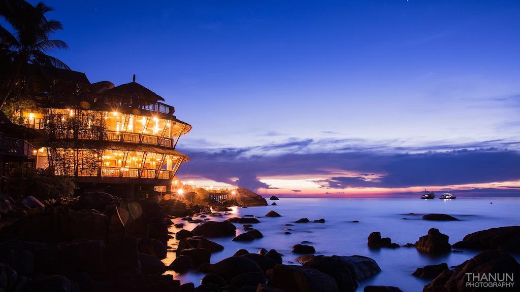 Отель Koh Tao Bamboo Huts Экстерьер фото