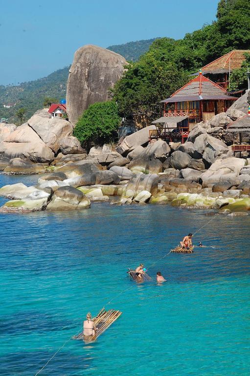 Отель Koh Tao Bamboo Huts Экстерьер фото