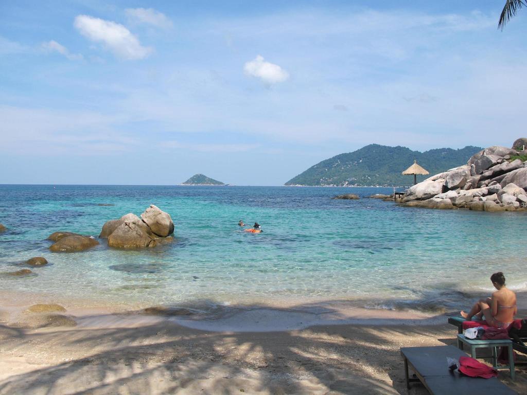 Отель Koh Tao Bamboo Huts Экстерьер фото