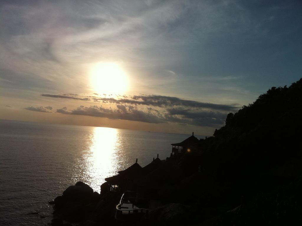 Отель Koh Tao Bamboo Huts Экстерьер фото