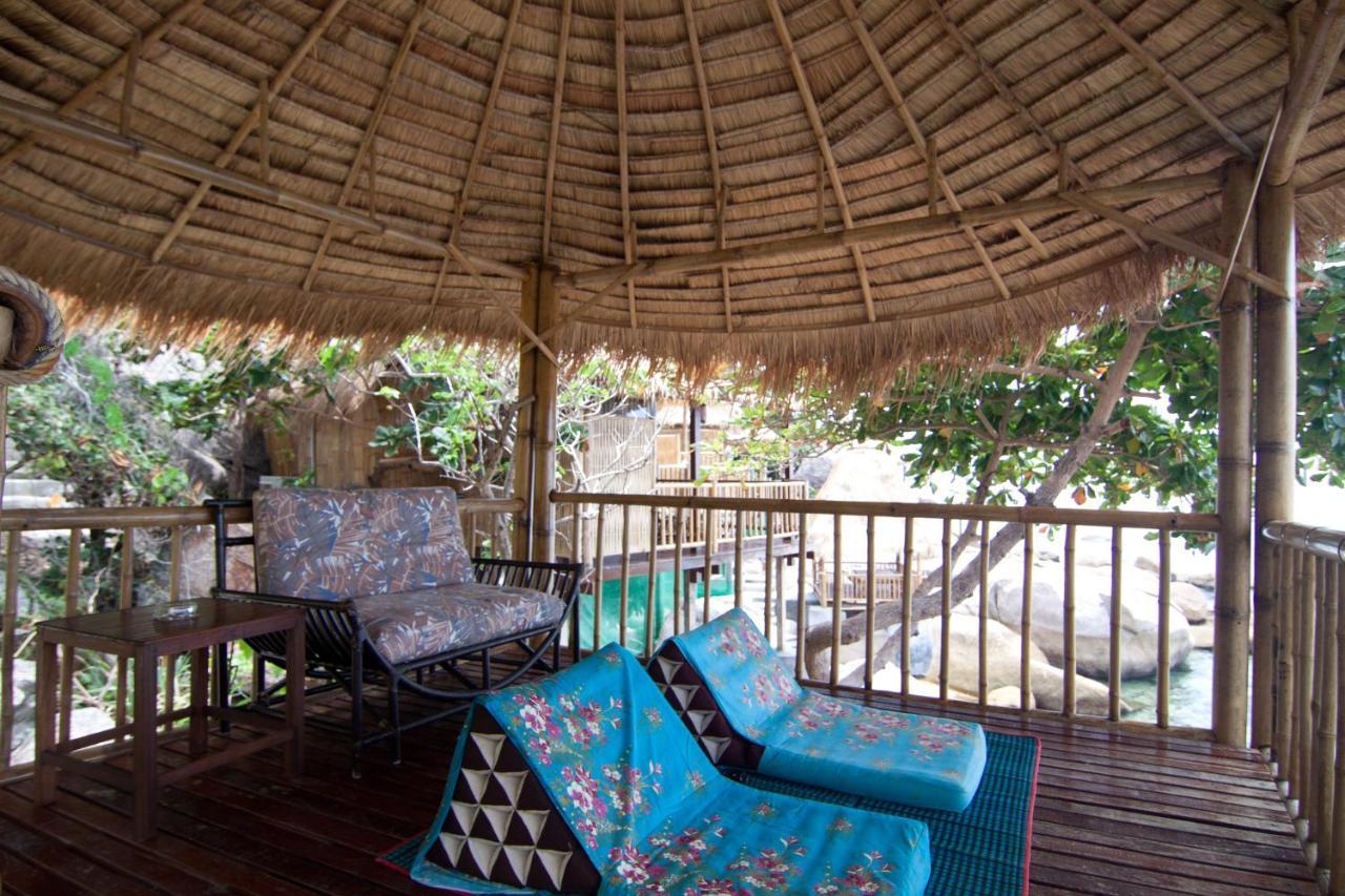 Отель Koh Tao Bamboo Huts Номер фото