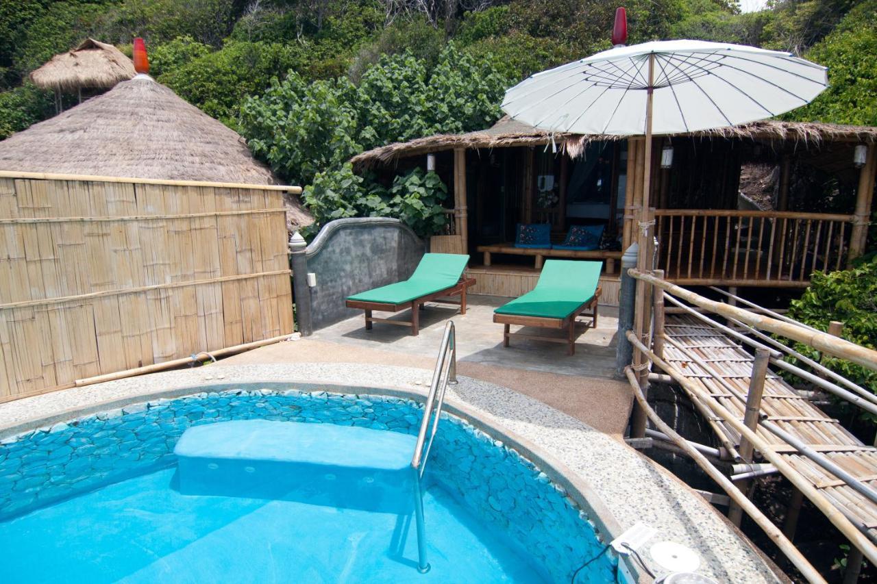 Отель Koh Tao Bamboo Huts Номер фото