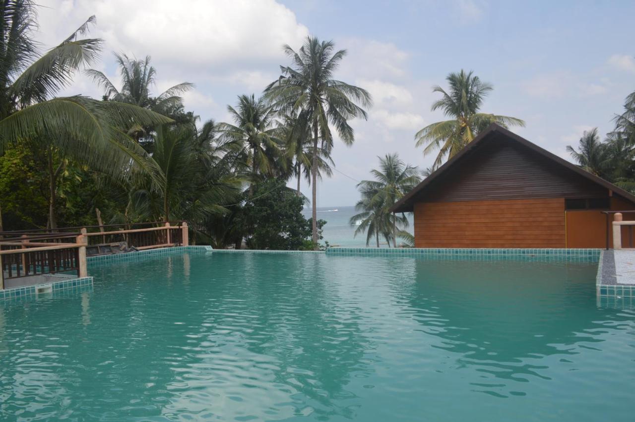 Отель Koh Tao Bamboo Huts Экстерьер фото