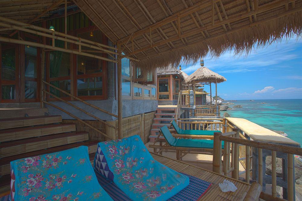 Отель Koh Tao Bamboo Huts Экстерьер фото