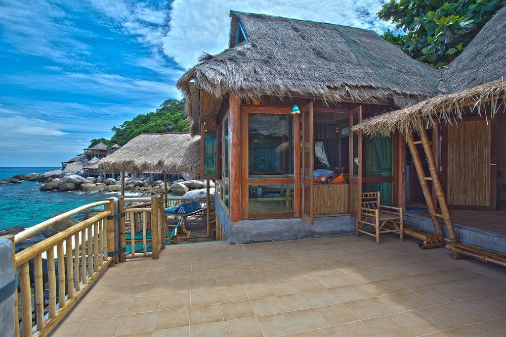 Отель Koh Tao Bamboo Huts Экстерьер фото